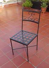 Sedia in Ferro Battuto 