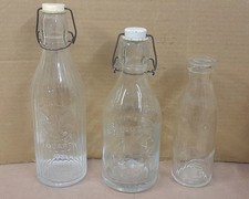 lotto di 3 Bottiglie del latte