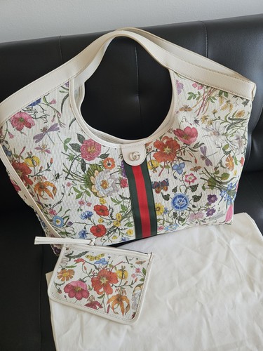 Gucci giglio flora - flora, tote
