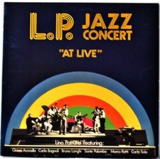 MASTER RECORDS STEREO 1978 ITA Lino PATRUNO "L.P. Jazz Concert At Live" G/F  SET