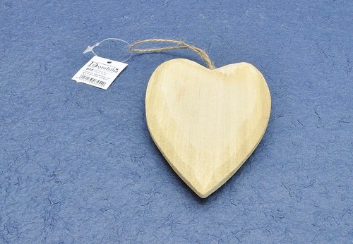 Cuore legno grezzo - cuore,