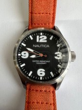 OROLOGIO DA POLSO UOMO 'NAUTICA' ARANCIONE