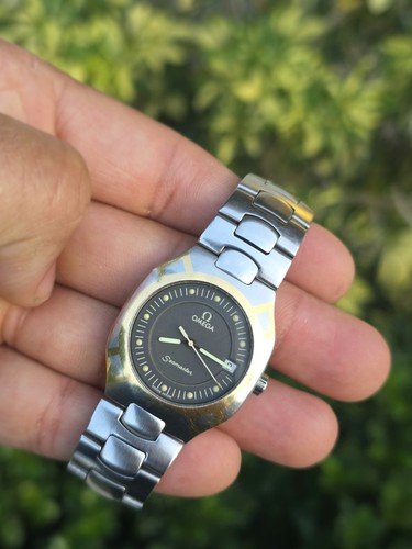 Omega intarsio oro - oro, 18k