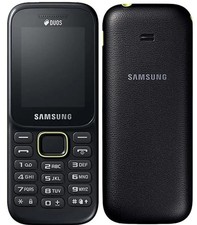 Samsung SM-B310E Dual Sim pulsante base 2G telefono cellulare sbloccato lettore Mp3 nero