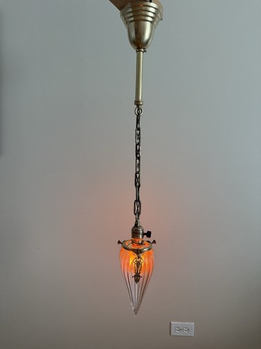 Lampada sospensione antica a - lampada,