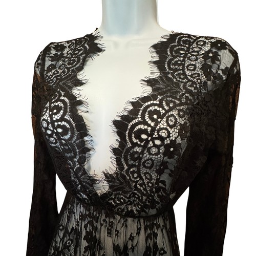 Maxi abito gotico - , pizzo