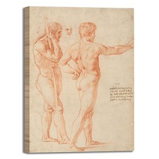 Raffaello studi di nudo design