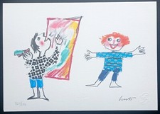 Serigrafia Emanuele Luzzati Il