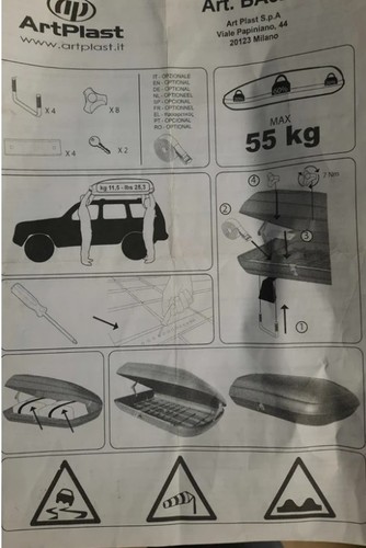 Box tetto auto
