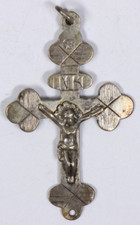 Ciondolo croce rosario