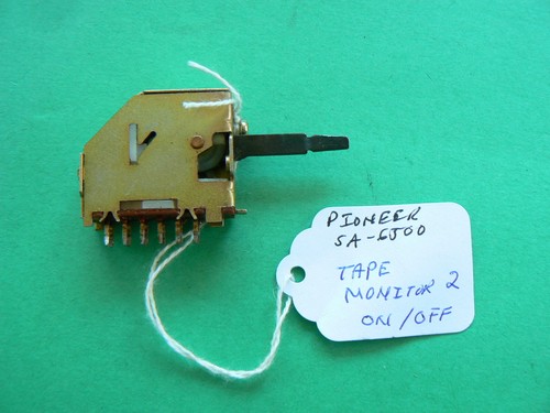 Pioneer 6500 tape monitor - pioneer, sa-6500