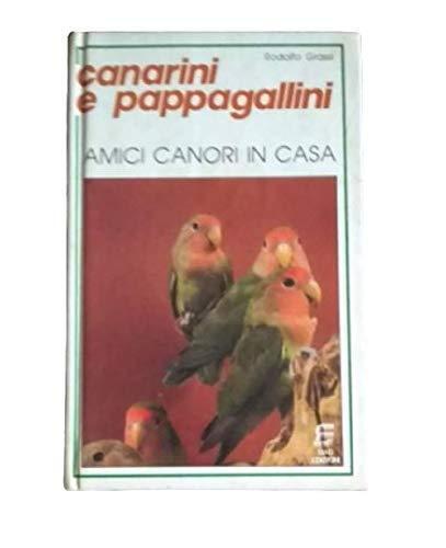Libro canarini pappagallini - libro,