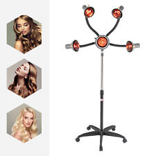 5 Head Infrared Light Heat Therapy Red Lamp Salon Hair Perming Dyeing Styling