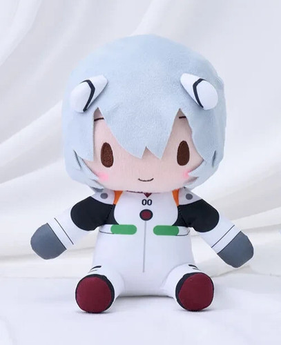 Peluche pupazzo evangelion rei - pupazzo,