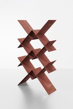 Art Multiple di Bruno Munari - Struttura continua in materiale corten