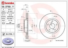 2x Disco freno ventilazione