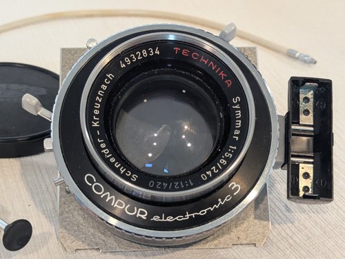 Schneider symmar 240 5 6 - mm, f/5.6