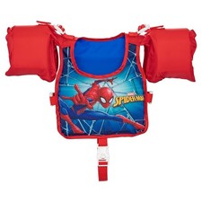 GIUBBETTO GIUBBOTTO BRACCIOLI SPIDERMAN BAMBINI 3-6 ANNI GALLEGGIANTE SALVAGENTE