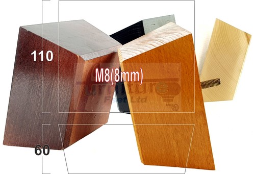 Gambe quadrate per mobili - quadrate,
