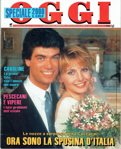 Oggi 1991 cuccarini - oggi, 1991/34=cuccarini=pina