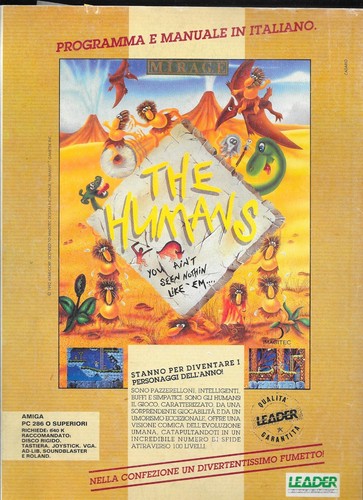 The humans amiga - pc,