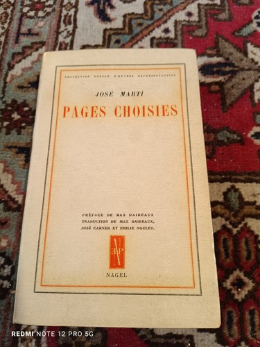 José marti pages - josé, choisies