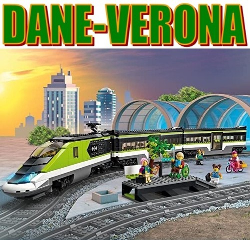 Lego treno passeggeri - -,