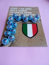 Palline Spiaggia  16 pz Napoli 1984-85 Retro Gadget 80'S mm26