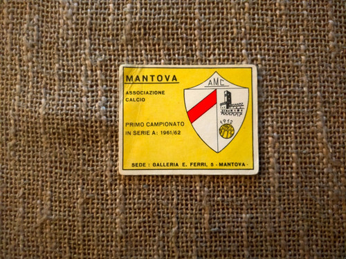 Scudetto mantova figurina - scudetto,