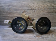 STRUMENTI TEMP ACQUA E BENZINA CRUSCOTTO FIAT 124 SPIDER  COUPE VEGLIA GAUGES