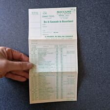 DINKY bon de commande de