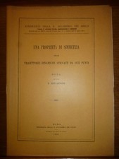 T. LEVI CIVITA UNA PROPRIETA