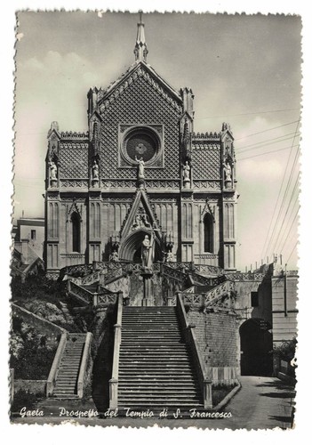 Gaeta cartolina viaggiata - gaeta,