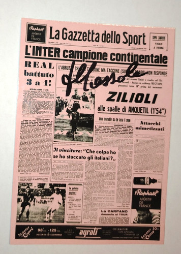 Autografo sandro mazzola - sandro,