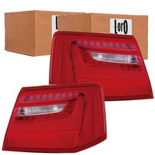 2X ABAKUS FARI POSTERIORI SET SINISTRO+DESTRA ESTERNO Compatibile Con AUDI A6