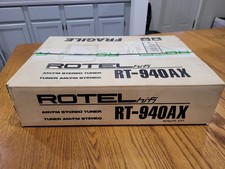 Rotel RT-940AX Sintonizzatore Stereo AM/FM con Manuale - Perfette Condizioni Funzionante!!