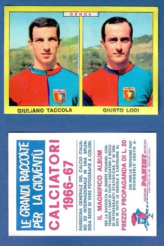 Figurina calciatori panini - calciatori,