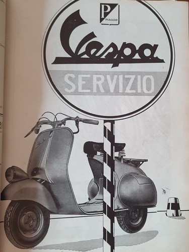 Vespa piaggio scooter - scooter, servizio