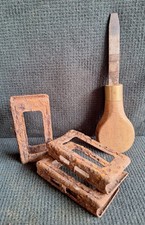 Militaria Lotto WW2 Lastrine + Cacciavite CARCANO 91 Regio Esercito