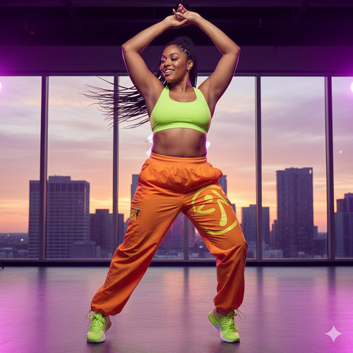 Pantaloni cargo zumba donna - cargo,