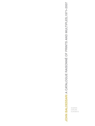 John baldessari sharon - baldessari, by