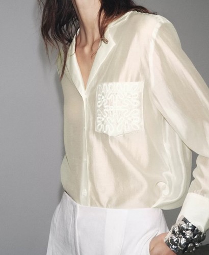 Camicia donna zara - donna, gialla