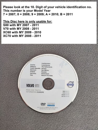 Dvd navigazione volvo rti - dvd,