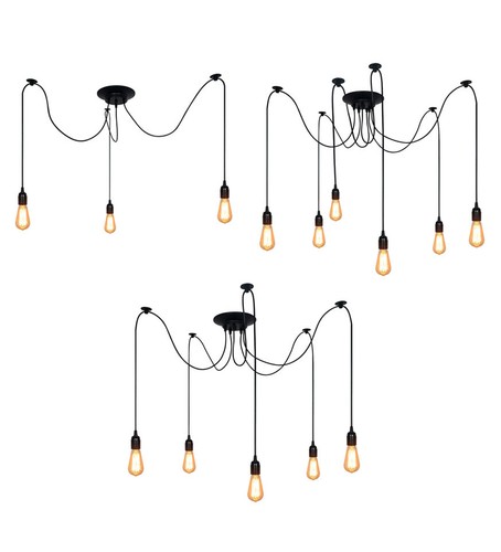 Lampada sospensione retrò - sospensione,
