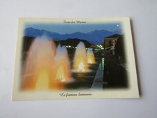 FORTE DEI MARMI le fontane luminose - viaggiata con francobollo