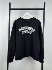 Felpa nera uomo cowboy