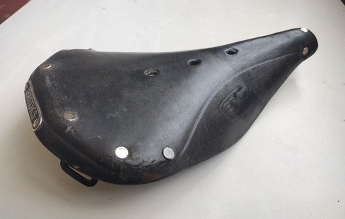 Brooks b17 sella pelle - pelle, nera
