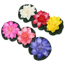  6 Pcs Fiori Di Loto