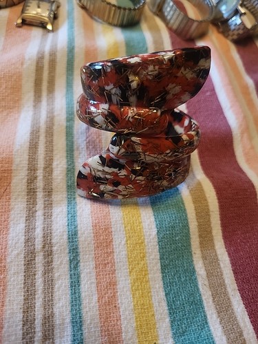 Bracciale vintage rosso - bracciale,