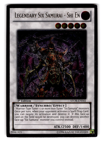 Yugioh legendary six samurai - legendary,